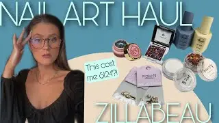 Zillabeau nail supplies haul | swatches | trying Korean gel products for the first time