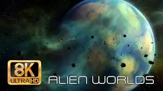 Alien Worlds!!! Amazing Exoplanets | 8K Video/ 4K TV / CGI