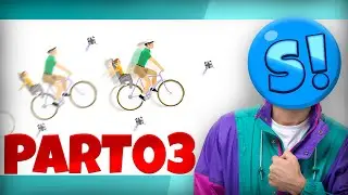 Happy Wheels Part 3 &ndash; A Teddy Bear vs Impossible Levels (Webcam Fun)
