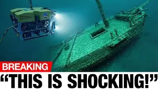 1 MIN AGO: Underwater Drone Reached a Mysterious Ship With Its Masts Still Standing