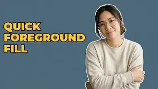 How To Fill With Foreground Color In Photoshop?