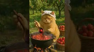 Let&rsquo;s relax and cook something delicious with the cat |Relax With Cats