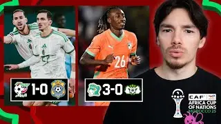 Ivory Coast Steamroll Burkina Faso, Algeria Win Late To Beat DR Congo | AFCON 2025 Recap