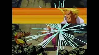 X-Men vs. Street Fighter - Storm, Wolverine vs. Storm, Charlie