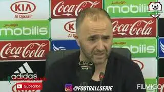 Conf&eacute;rence de Presse de Djamel Belmadi (Apr&egrave;s la Coupe d'Afrique 2019) 03.09.2019