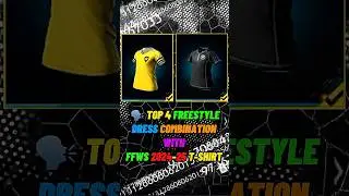 TOP 4 NO TOP UP DRESS COMBINATION WITH FFWS 2024-25 T-SHIRT 🔥💀