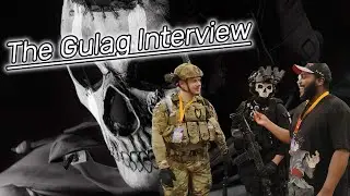 RGC GetMoneyKa$h aka Brotherhood_kicks #callofduty cosplay trivia interview at WeebCon Texas 