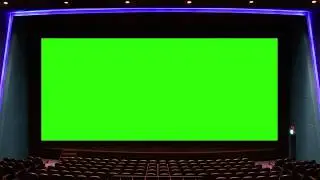 Salle de th&eacute;atre, cin&eacute;ma, mariage ecran vert background green screen FREE