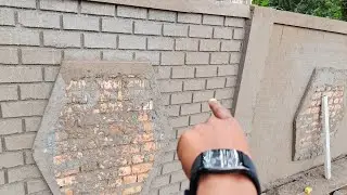 Plaster Cutting Design | Fake Brick Design in wall | Grove Cutting Design | Plaster cut wall Idea