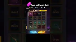 🔫 Weapon Royale Spin 😂 || FF New Weapon Royale Spin #freefire