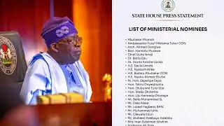 Ministerial List: Wike and Elrufai, Nominated for Minister's Slot by President Tinubu.