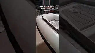 #pesca ,bote infl&aacute;vel polimariner 2,4 pronto.