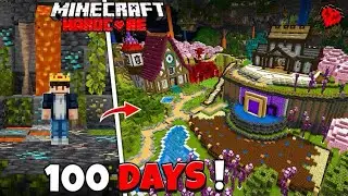 Tôi đã sinh tồn 100 Ngày ở thế giới Hang Động trong MINECRAFT HARDCORE