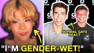 NORMAL GAYS react to TikTok star's (fake) new identity!
