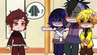 Kamaboko Squad rip Tanjiro&rsquo;s haori (Demon Slayer Gacha Club KNY) {🙈KAMABOKO SQUAD🙉} [Normal AU]