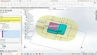 #solidworks#Surface#Parting line+parting surface 6