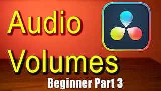 Sound audio level fade in out curve - Free Davinci Resolve 17 absolute beginner part 3