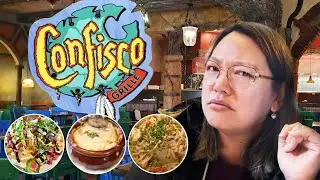 Onde comer no Islands of Adventure (Universal Orlando)? Venha ver o Confisco Grill! 🍽️
