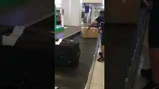 Baggage carousel pick up/ luggage/ airport #shortvideo #excited  #vacation2023 #terminal3