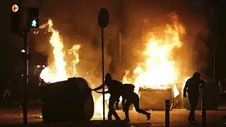 Fu&szlig;ball und Politik: Verletzte und Verhaftungen in Barcelona