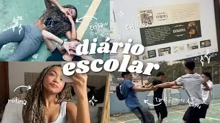 DIÁRIO ESCOLAR (DIA DE ENSAIO) ✨🏫 | Bia Amaral