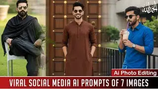 Viral Social Media AI Prompts for 7 Stunning Images | AI Photo Editing Tutorial