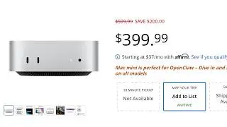 Ошибка в работе Mac Mini M4 стоимостью 400 долларов.