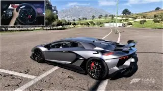 1,000Hp Lamborghini Aventador SVJ - Forza Horizon 5 | Logitech Gameplay