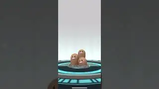 [Pokemon GO] Evolution XXL Diglett into XXL Dugtrio! #pokemongo #pokemon #evolution #xxlpokemon