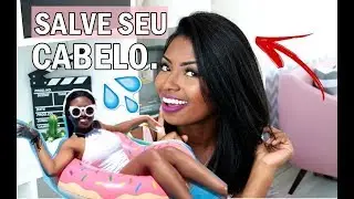 CABELO ALISADO | 3 DICAS PARA O VERÃO Camila Nunes