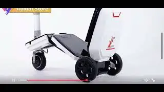 Fauteuil &eacute;lectrique Scooter pliable compact ultra-pratique