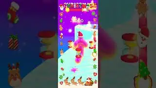 blob runner 3d Christmas mode🎄🎄