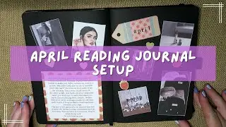 April Reading Journal Setup || Bullet Journal