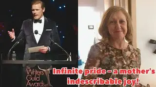🤯 Big surprise! Sam Heughan wins Writer&rsquo;s Guild Award, and his mom shares a touching message!
