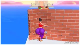 Twerk Race 3D game android ios gameplay apk walkthrough all levels #2