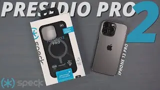 iPhone 13 Pro Speck Presidio 2 Pro Case - Matte Black Goodness!