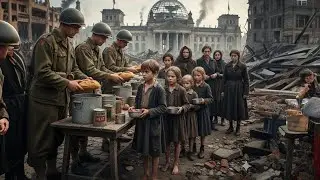 Heartbroken German Mothers Cried When Americans Fed Their Hungry Sons and Daughters-world war ii