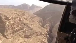 Al Hajar Mountains canyon run