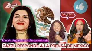 💥 Cazzu  llegó a  México con Inti  y… las fans de ÁNGELA AGUILAR no están soportando!