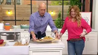 SIFTR Bamboo Foldable Multi-Use Dish Drying Rack & Trivet on QVC