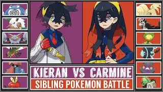 KIERAN vs CARMINE | New Character Sibling Battle [The Teal Mask]