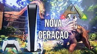 Jogando ARK no PLAYSTATION 5! Como Est&aacute; o Game no Ps5!