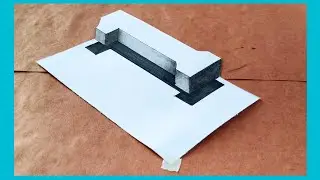 Simple 3D drawing on pencil ।।
