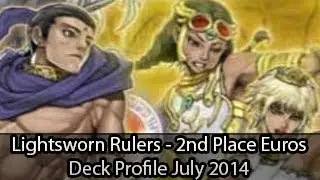 Lightsworn Rulers - 2nd Place European WCQ Marcel Burri - Yugioh Deck Profile July 2014