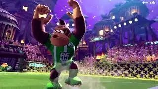 Donkey Kong's HYPER-STRIKE and winning the Cannon Cup animation