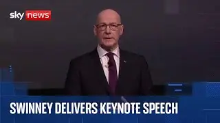 Starmer becoming 'second Thatcher', Swinney claims | Watch full keynote speech