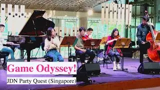 Esplanade Concourse: Game Odyssey! JDN Party Quest (Singapore) sound check in 4K