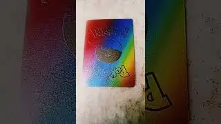 Rainbow Pokemon Card Ash ketchum VMax HP 500000 🔥