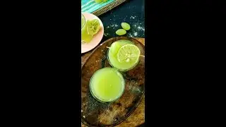 Cucumber Cooler Recipe | Summer Drinks Recipe | Cucumber Grapes Shorts | Refreshing Drinks #shorts