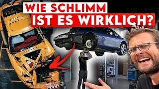 Bin ich BETROGEN worden?  Mein Unfall-Porsche 911 996 wird vermessen | Fahr doch